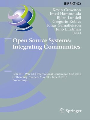 cover image of Open Source Systems